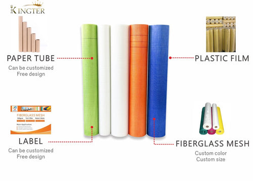 160g Fiberglass Mesh for Tile Installation Alkali-resistant Fiber Glass Mesh for Wall