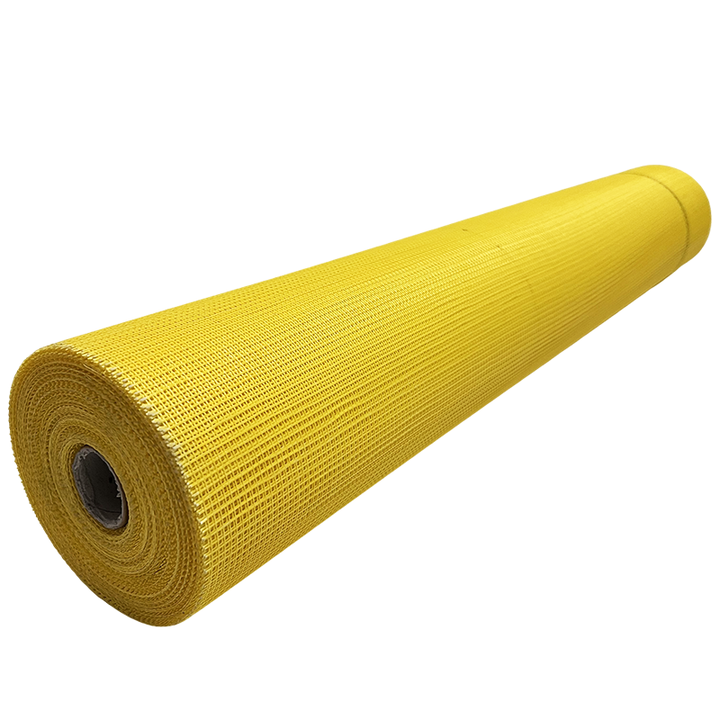 75g 5x5mm Alikali Resistant Concrete Fiberglass Wall Plaster Mesh Net Roll Plaster Net Pvc Lamination Glass Fiber Mesh