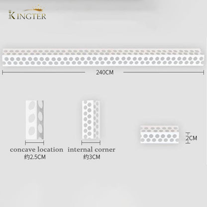 Halong Inside Galvanized Drywall Decorative PVC Profile PVC Corner Bead for Building