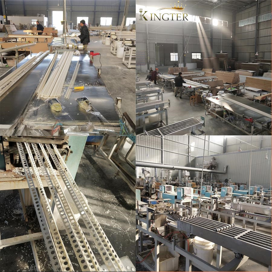 Halong Inside Galvanized Drywall Decorative PVC Profile PVC Corner Bead for Building