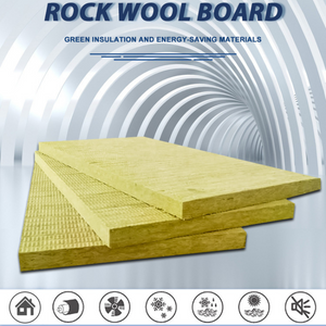 Cheap Price Basalt Rock Mineral Wool 100kg/m3 Stone Wool 50mm Facade Insulation Rock Wool Board
